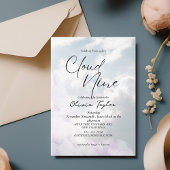 Elegant Ze staat op cloud 9 Vrijgezellenfeest Kaart