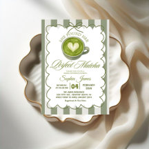 Elegant Ze Vond Haar Perfecte Matcha Bruiloftsfees