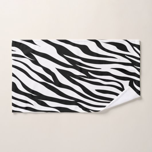 Elegant Zebra Huid Handdoek (Handdoek)