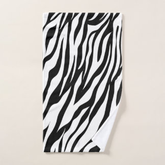 Elegant Zebra Huid Handdoek