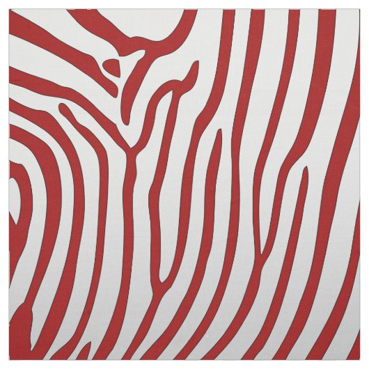 Elegant Zebra Print Fabric Stof (Swatch)