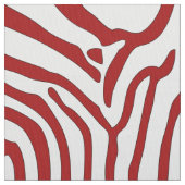 Elegant Zebra Print Fabric Stof (Close Up)