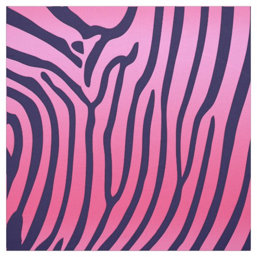 Elegant Zebra Print Fabric Stof (Swatch)