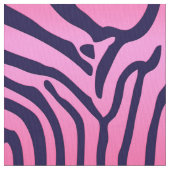 Elegant Zebra Print Fabric Stof (Close Up)