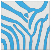 Elegant Zebra Print Fabric Stof (Close Up)