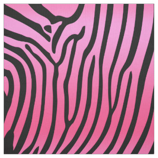 Elegant Zebra Print Fabric Stof