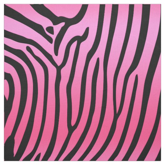 Elegant Zebra Print Fabric Stof (Swatch)