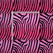 Elegant Zebra Print Fabric Stof (Delen)