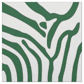Elegant Zebra Print Fabric Stof (Close Up)