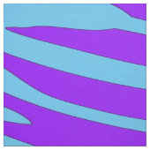 Elegant Zebra Print Fabric Stof (Swatch)