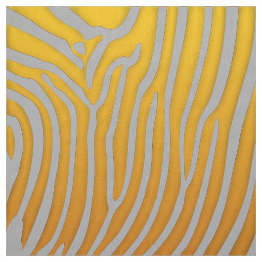 Elegant Zebra Print Fabric Stof (Swatch)
