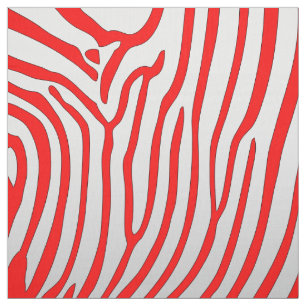 Elegant Zebra Print Fabric Stof