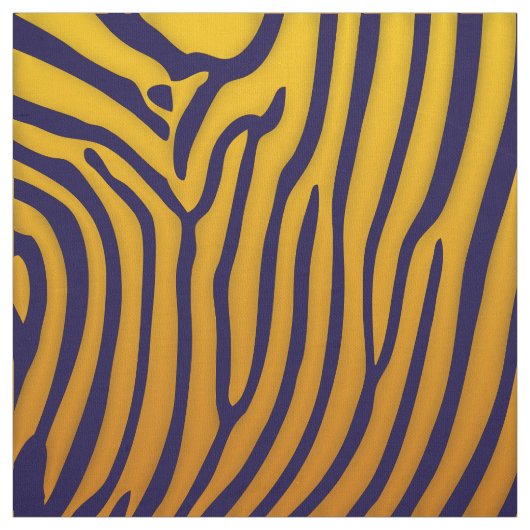 Elegant Zebra Print Fabric Stof (Swatch)