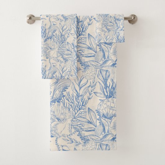 Elegant zee-groen doek bad handdoek (Insitu)