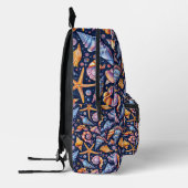 Elegant Zee terug naar school Bedrukte Rugzak (Links)