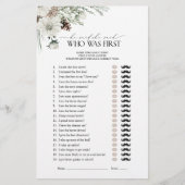 Elegant zei hij dat ze zei Winter Vrijgezellenfees (Voorkant)