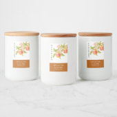 Elegant Zelfgemaakt Apple Butter Label Voedselcontainer Etiket (Flessen)