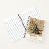 Elegant Zelfverbetering Quote Cool Sjabloon Top Notitieboek (Binnen)