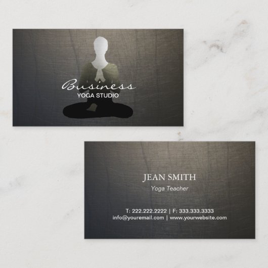Elegant Zen Visitekaartje (Voorkant / Achterkant)