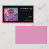 Elegant Zen Yoga Lotus Meditation Chakra Visitekaartje (Voorkant / Achterkant)