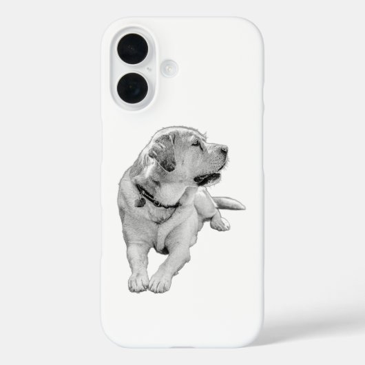 Elegant zijaanzicht – Labrador Case-Mate iPhone Case (Achterkant)