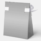 Elegant Zilver 85ste Verjaardag Bedankdoosjes (Achterkant)