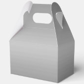 Elegant Zilver 85ste Verjaardag Bedankdoosjes (Achterkant)