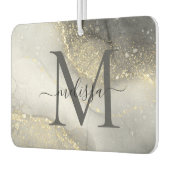 Elegant zilver en goud luchtverfrisser (Links)