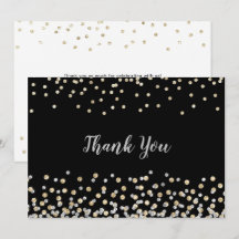 Elegant Zilver Goud Confetti