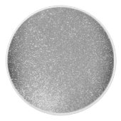 Elegant zilveren glitter Ceramic Pull-kast knopen Keramische Knop (Voorkant)