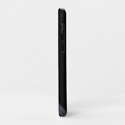 Elegant zilveren metalen patroon Case-Mate iPhone case (Achterkant/links)