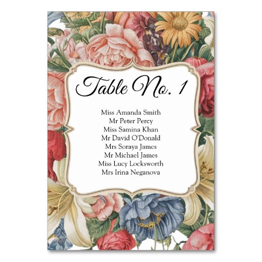 Elegant Zitschema Regencycore Regency stijl Kaart (Voorkant)