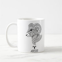 Elegant Zodiac sign Coffee Mok