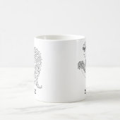 Elegant Zodiac sign Coffee Mok (Center)