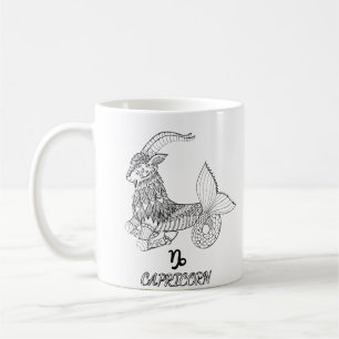 Elegant Zodiac sign Coffee Mok