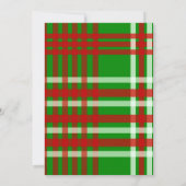 Elegant zoete kerstuitnodiging kaart (Achterkant)