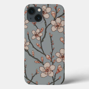 Elegant Zoete Roze Bloesem Kersen Patroon Case-Mate iPhone Case
