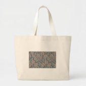 Elegant Zoete Roze Bloesem Kersen Patroon Grote Tote Bag (Voorkant)