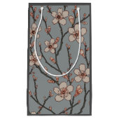 Elegant Zoete Roze Bloesem Kersen Patroon Klein Cadeauzakje (Voorkant)