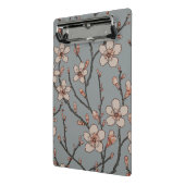 Elegant Zoete Roze Bloesem Kersen Patroon Mini Klembord (Angled2)