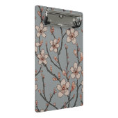 Elegant Zoete Roze Bloesem Kersen Patroon Mini Klembord (Schuin)