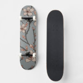 Elegant Zoete Roze Bloesem Kersen Patroon Persoonlijk Skateboard (Voorkant)