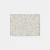 Elegant Zoete Roze Bloesem Kersen Patroon Post-it® Notes (Voorkant)