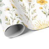 Elegant Zomer Zonneschijn Inpakpapier (Rol Hoek)