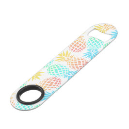 elegant zomers tropisch kleurrijk anananasseipatro speed flessenopener