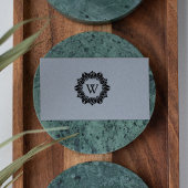 Elegant Zonnebloem Familie Monogram, Rubberstempel