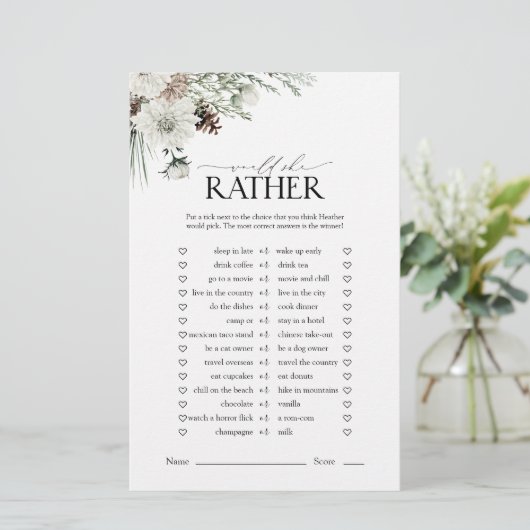 Elegant zou ze liever bloemig Vrijgezellenfeest sp (Staand voorkant)