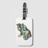  Elegant Zuid-Afrika Travel Souvenir Bagagelabel (Voorkant (verticaal))