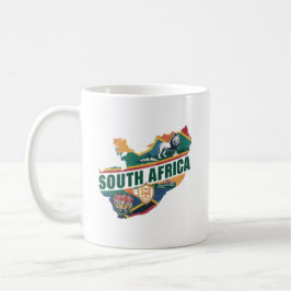  Elegant Zuid-Afrika Travel Souvenir Koffiemok