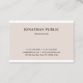 Elegant zuiver grafisch ontwerp — Professioneel de Visitekaartje (Voorkant)